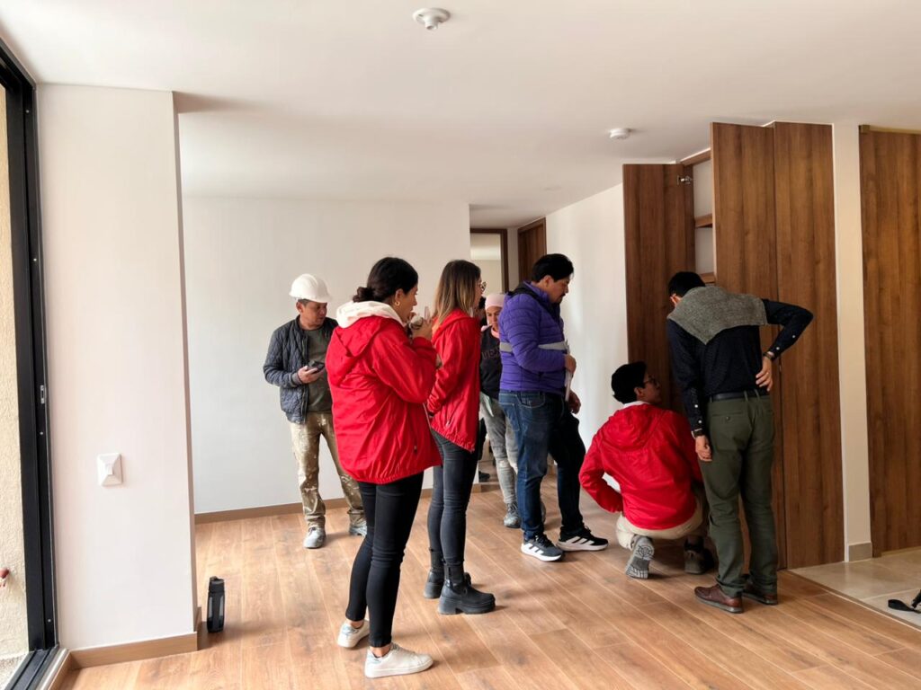 Inspección apartamento nuevo Bogotá realizada por Ingenium Holding